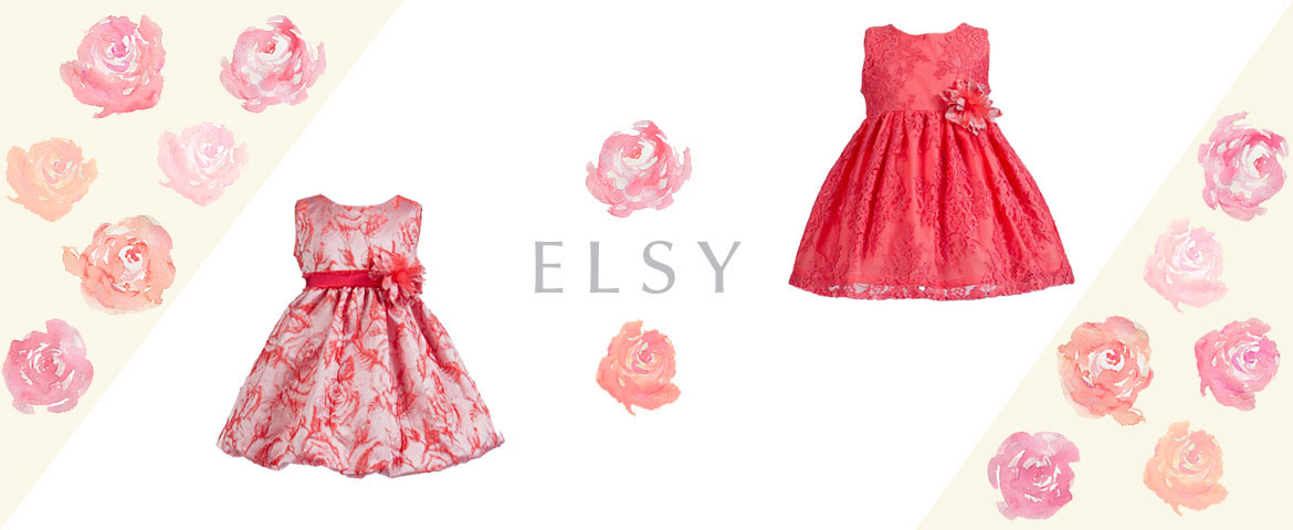 Outfits full color: la moda bimba Elsy si tinge di corallo